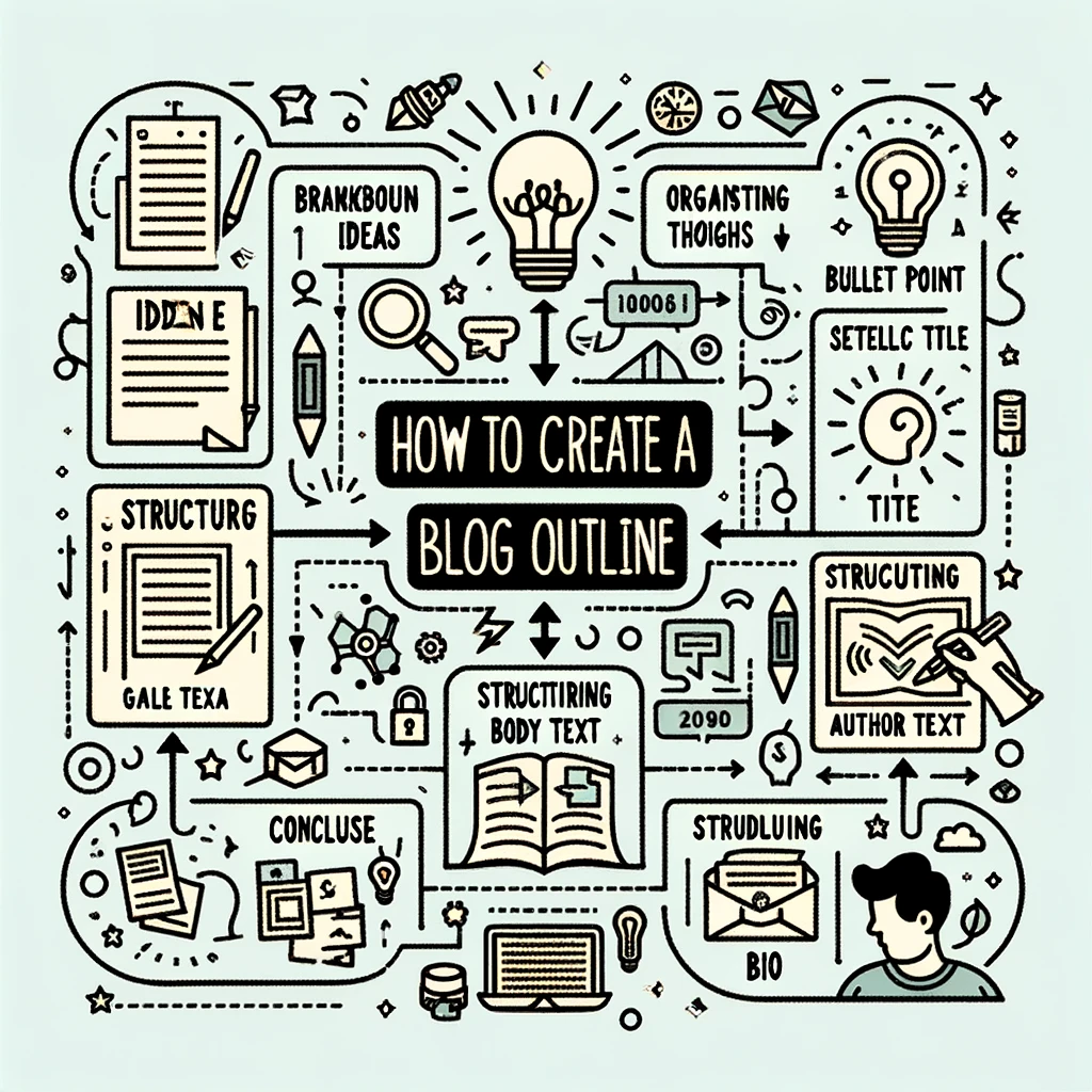 how to create a blog outline